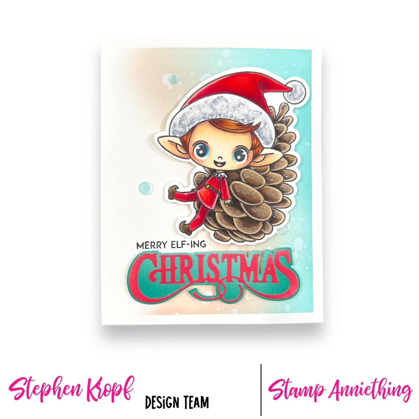 Treat Yours’Elf’! 6x8 Stamp Set