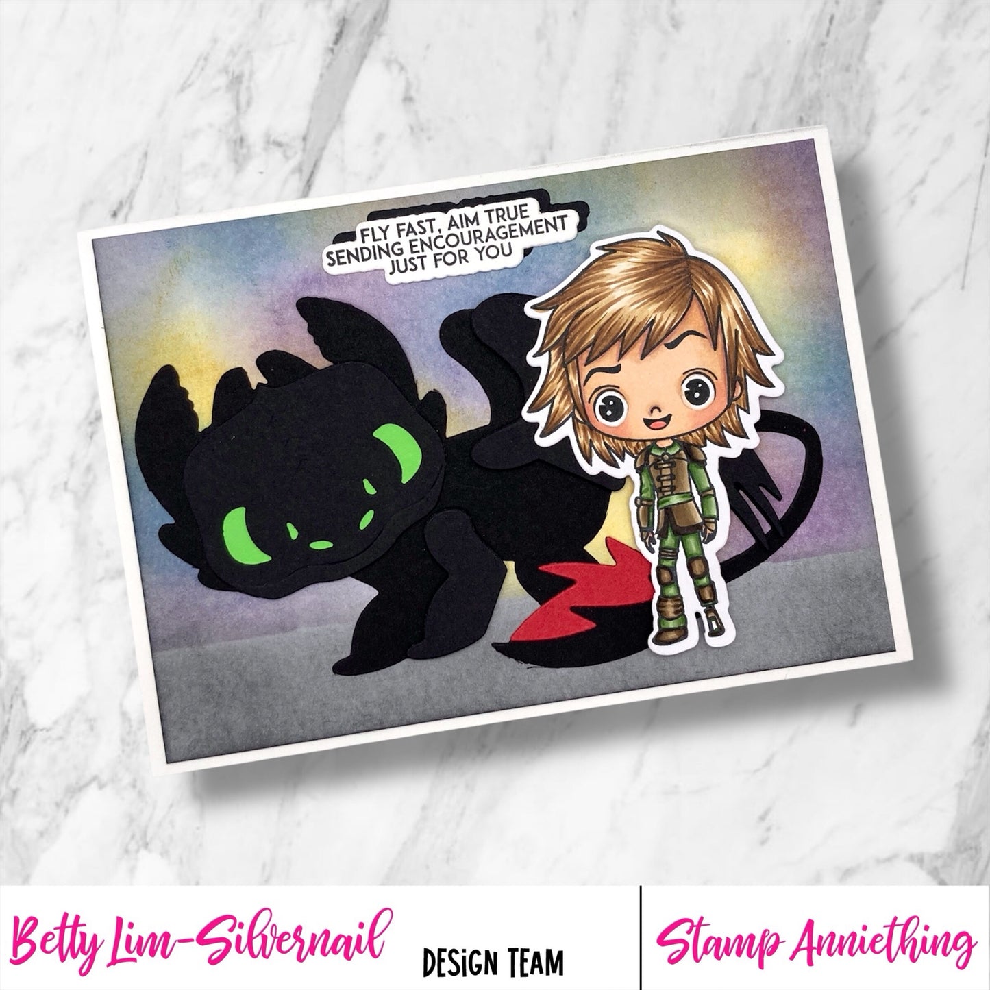 Stay Strong, Smart and Fearless Stamp Set