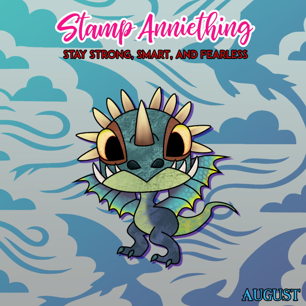 Stay Strong, Smart and Fearless Stamp Set