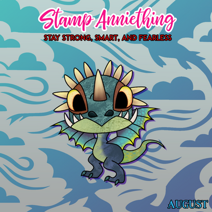 Stay Strong, Smart and Fearless Stamp Set