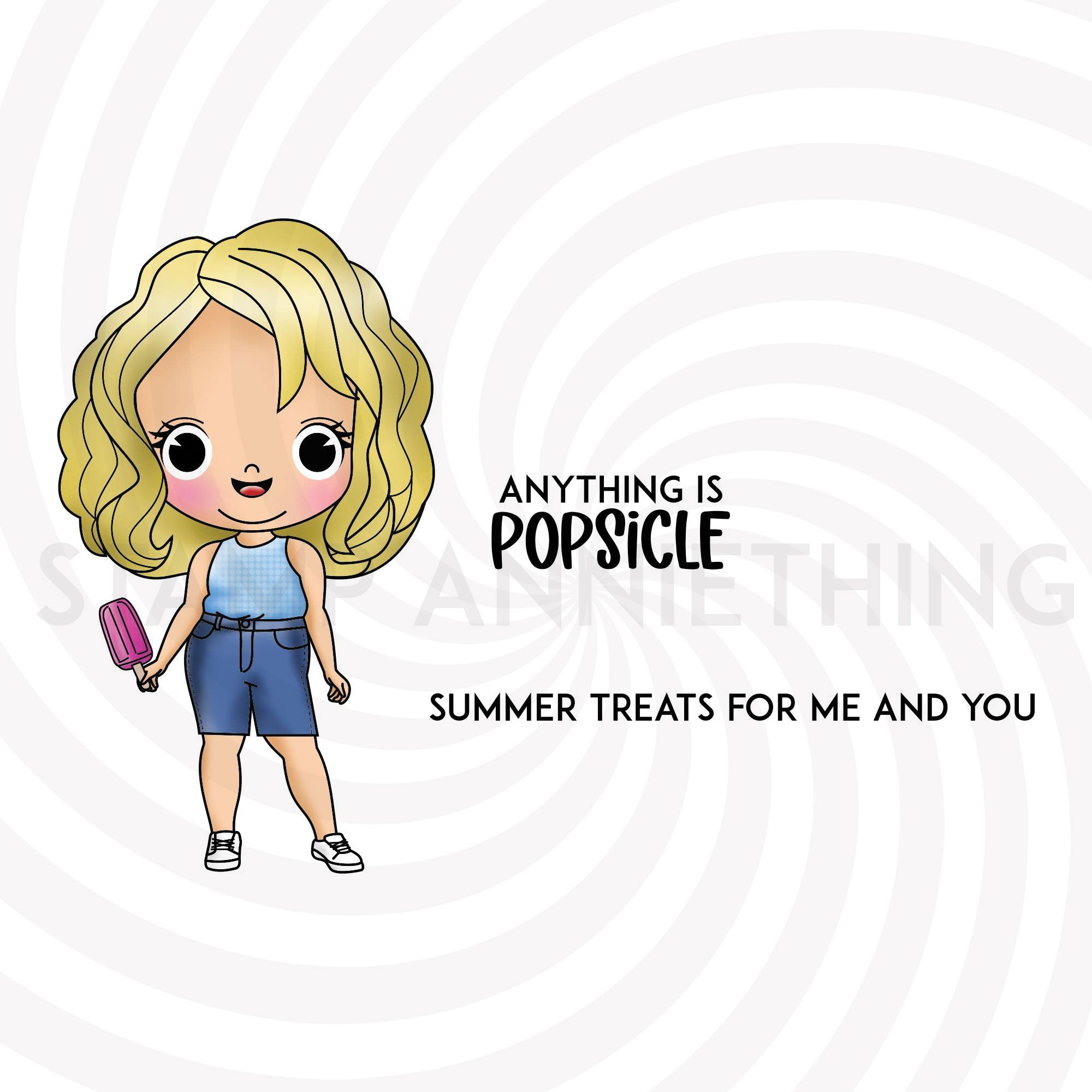 Anything is Popsicle DIGITAL STAMP