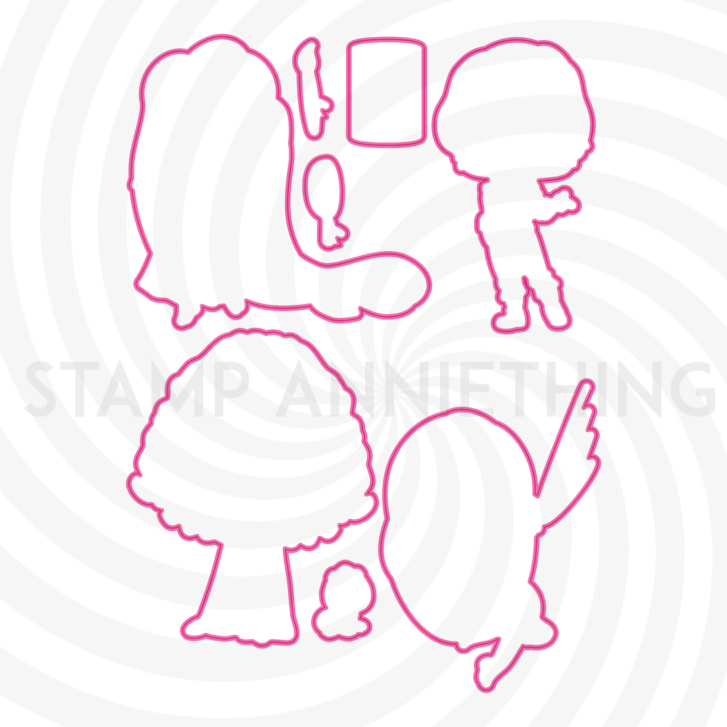 Best Day Ever Outline Dies