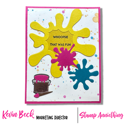 Paint Splatter Builder Die
