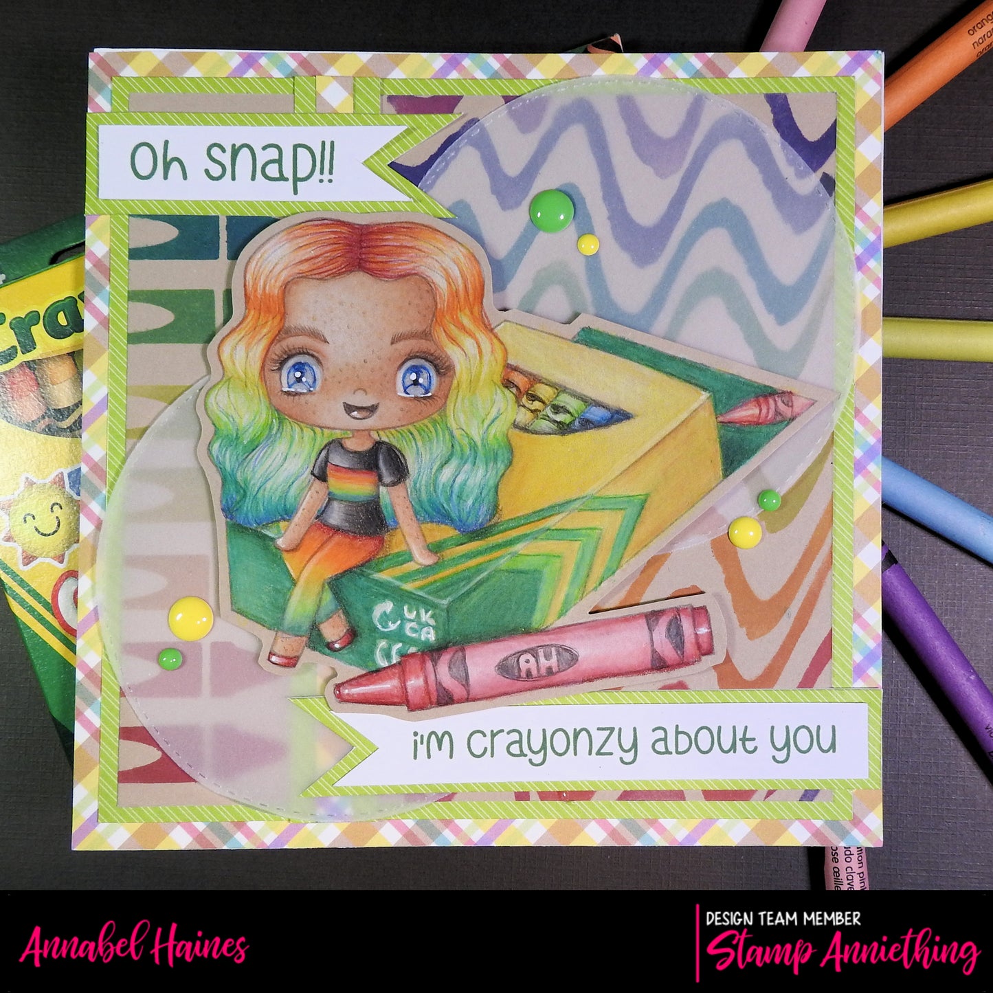 Oh Snap! I'm Crayonzy about you! -  ONLINE COLORING CLASS