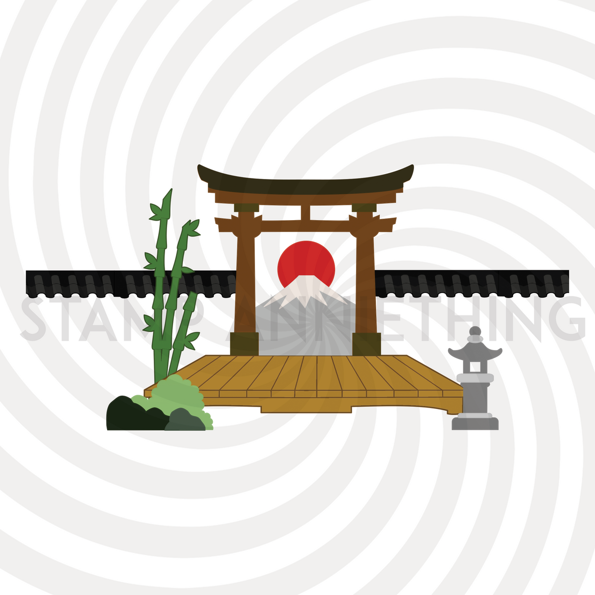Dojo Courtyard Builder Die