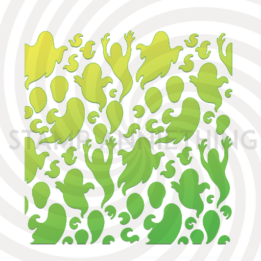 Ghastly Ghosts Stencils