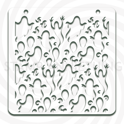 Ghastly Ghosts Stencils