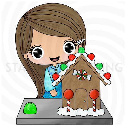 Gingerbread! DIGITAL STAMP