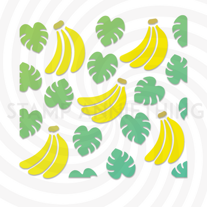 Going Bananas 2 Layer Stencil