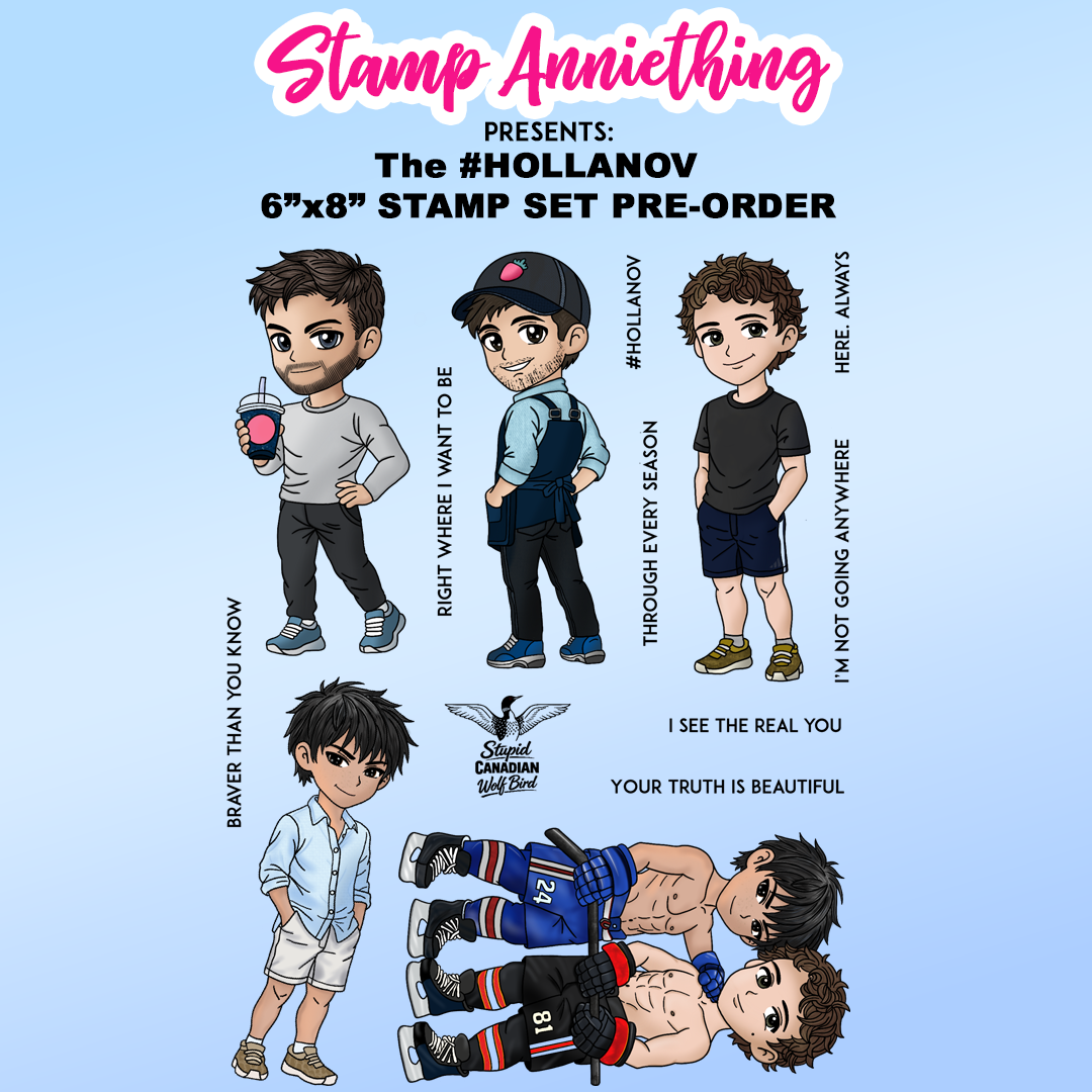#HOLLANOV 6" x 8" Stamp Set (PRE-ORDER)