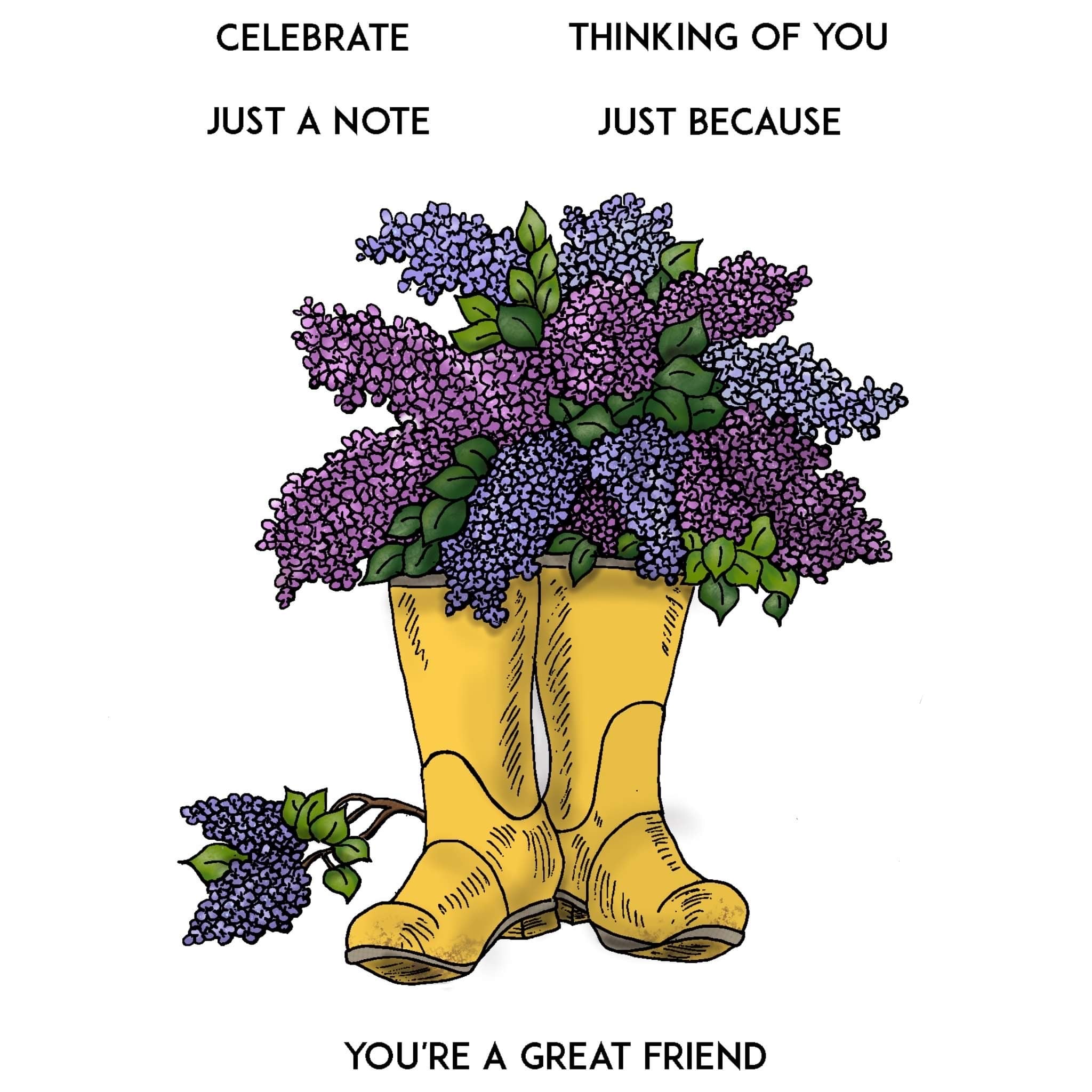 Lilacs in Boots