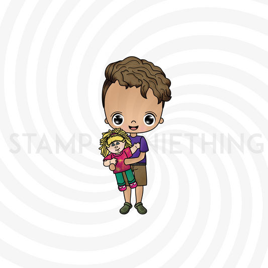 Kevin and Eleanor DIGITAL STAMP