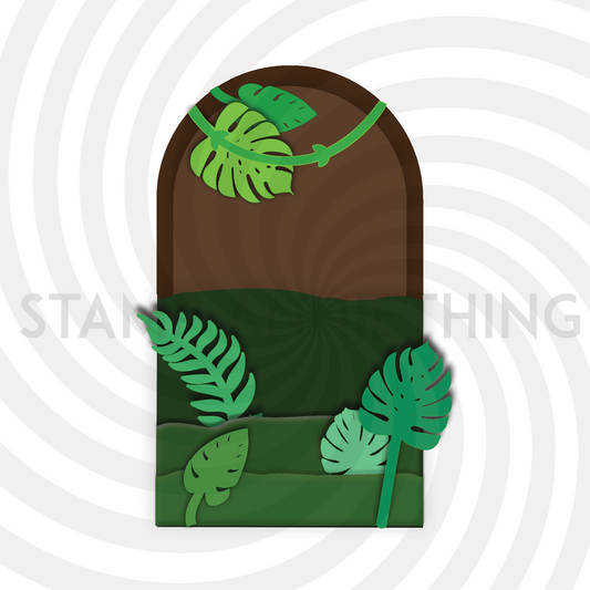 Pop Up Jungle Builder Die
