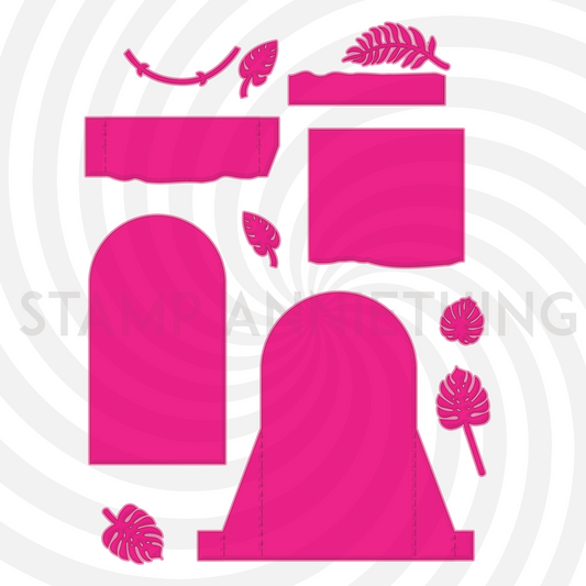 Pop Up Jungle Builder Die