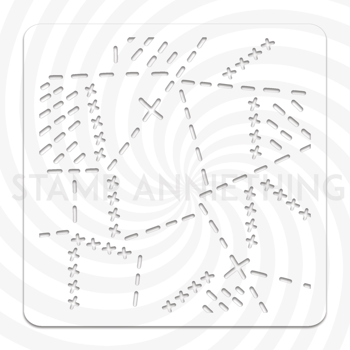 Patchwork Stitches Stencil