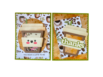 Thanks A Latte Card Kit