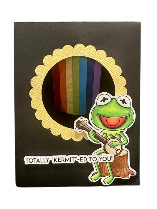 Totally Kermit-ed To You Stamp
