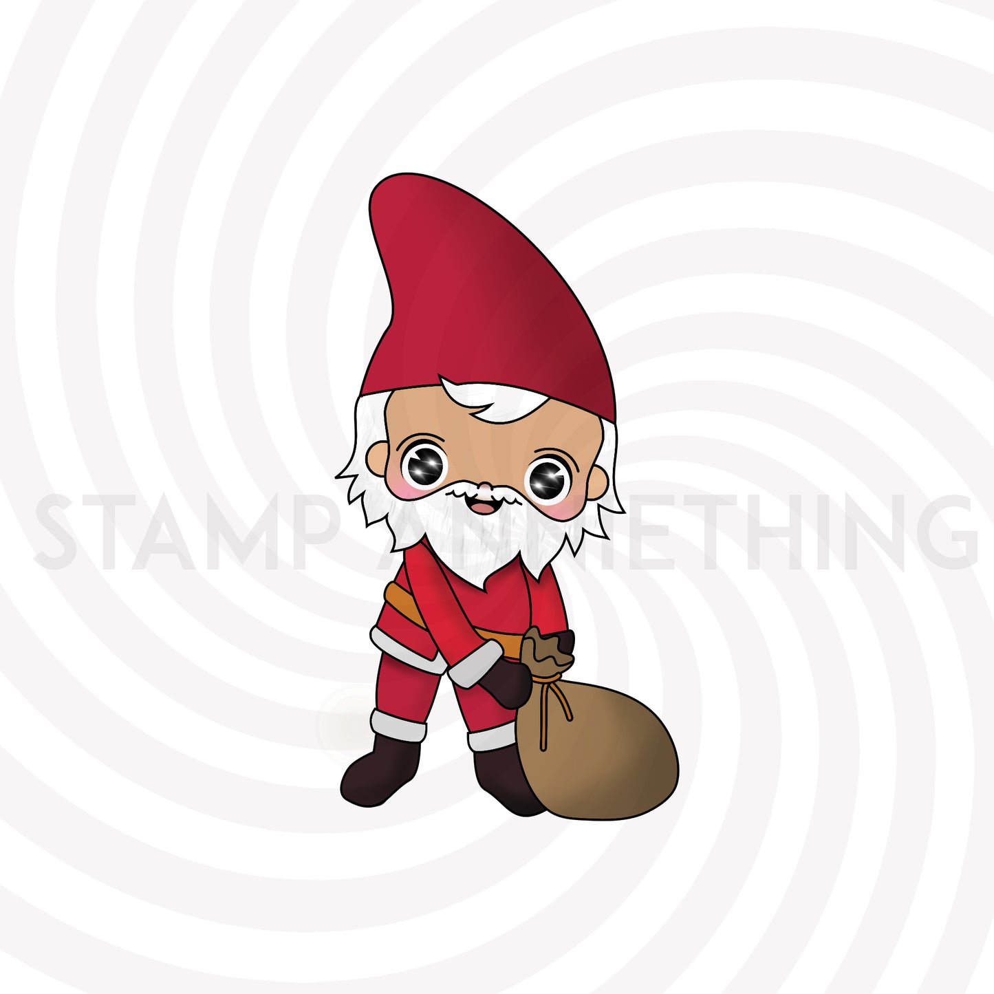 Santa Gnomie DIGITAL STAMP