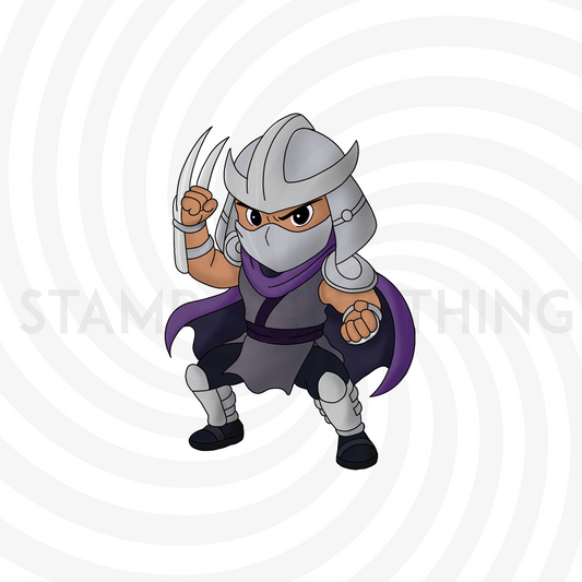 Shredder Cowabunga! DIGITAL STAMP
