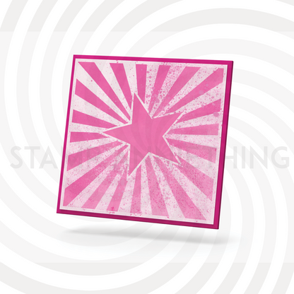 Starburst Stencil (2 Piece)