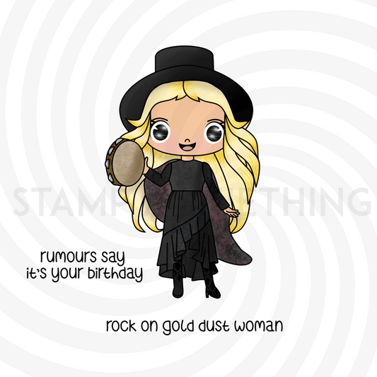 Stevie Nicks - Rumours Say  Digital Stamp
