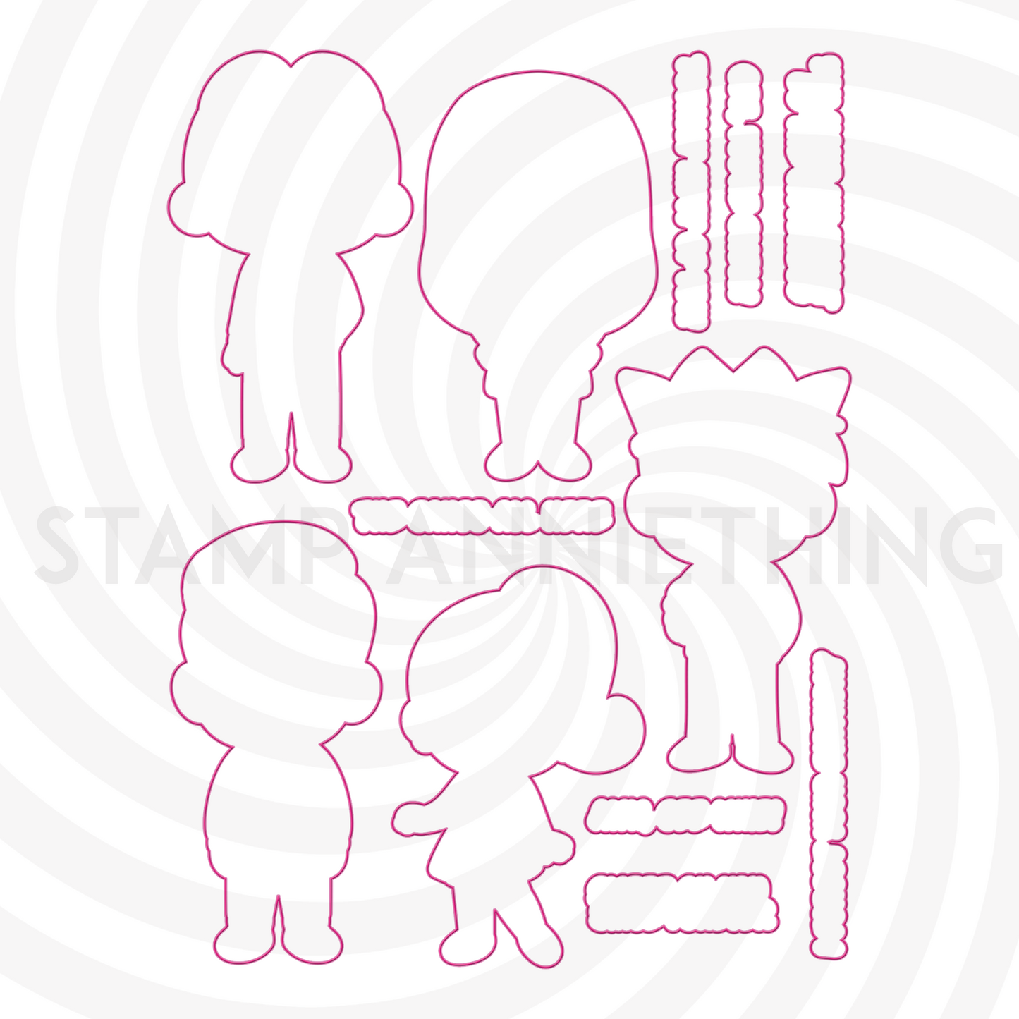 The Gangs All Here Outline Dies