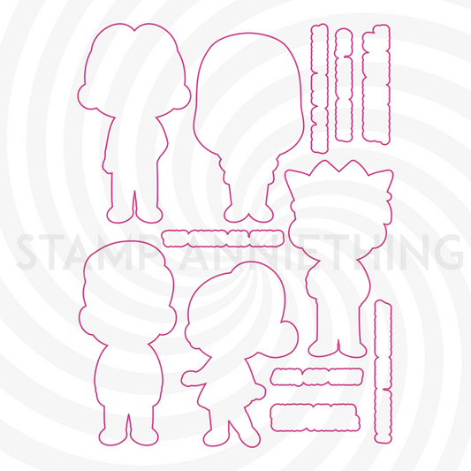 The Gangs All Here Outline Dies