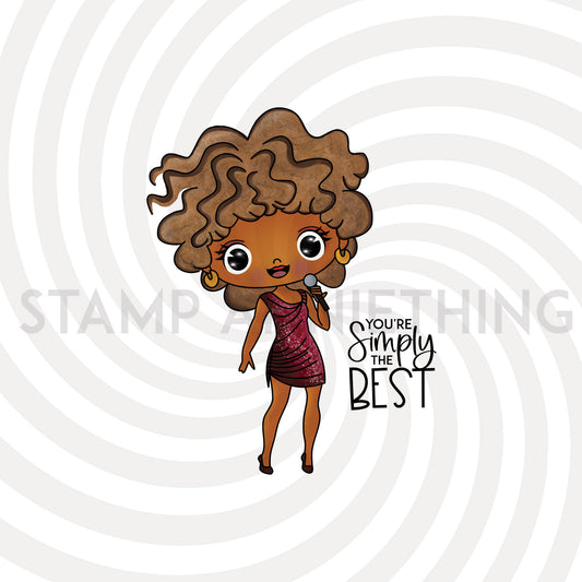 Tina - Simply the Best Digital Stamp