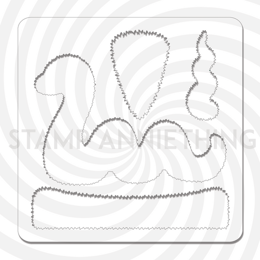 Topiary Stencil