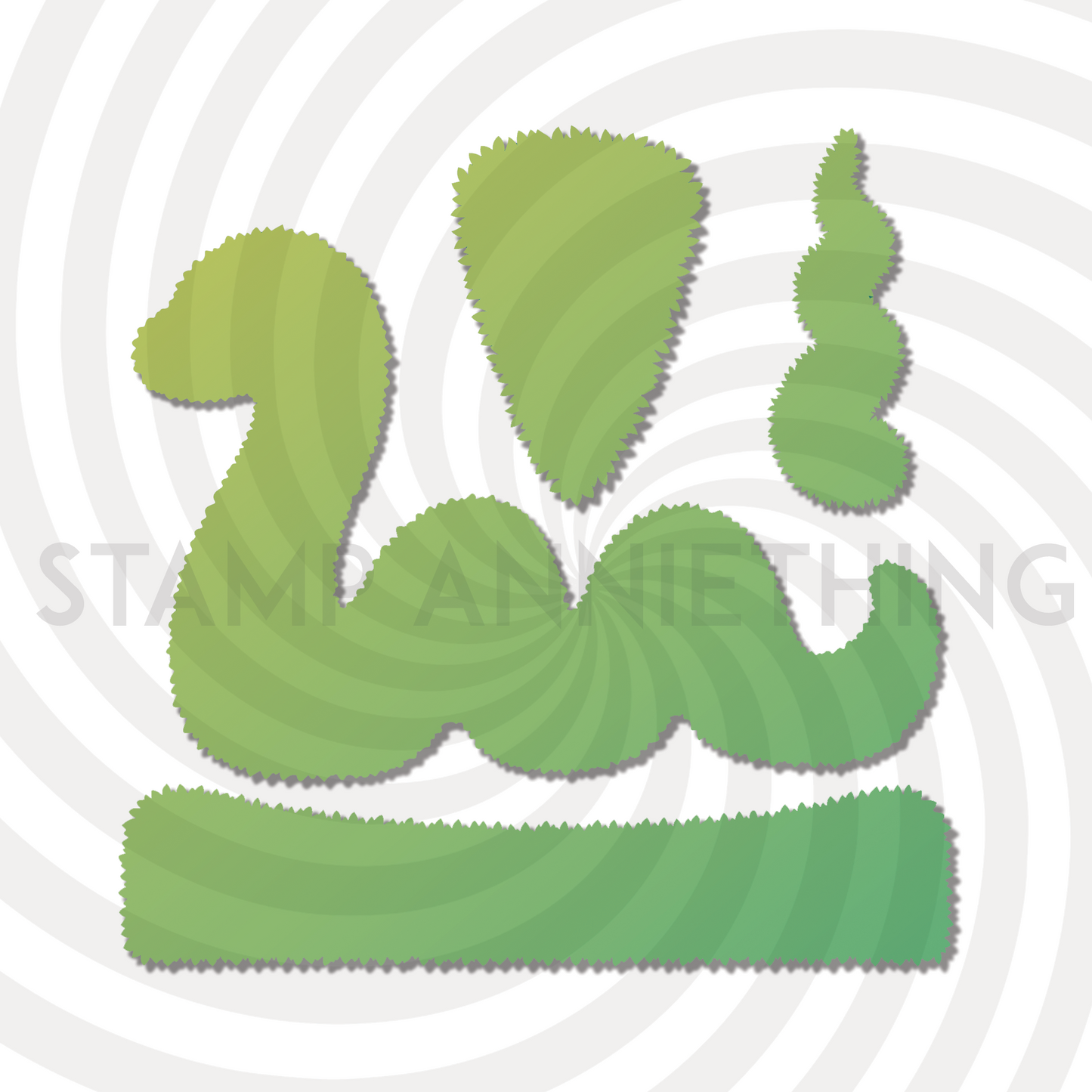 Topiary Stencil
