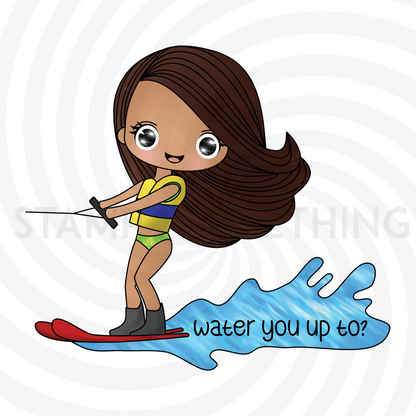Water You Up To?  DIGITAL STAMP