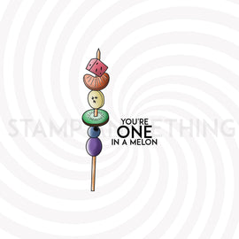 You're One In a Melon DIGITAL STAMP