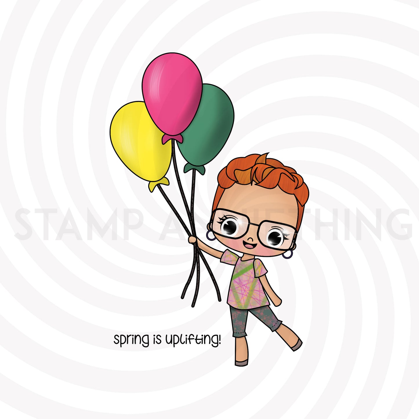 Spring Is Uplifting-DIGITAL STAMP