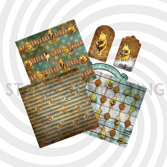 Classic Pooh Mini Paper Set