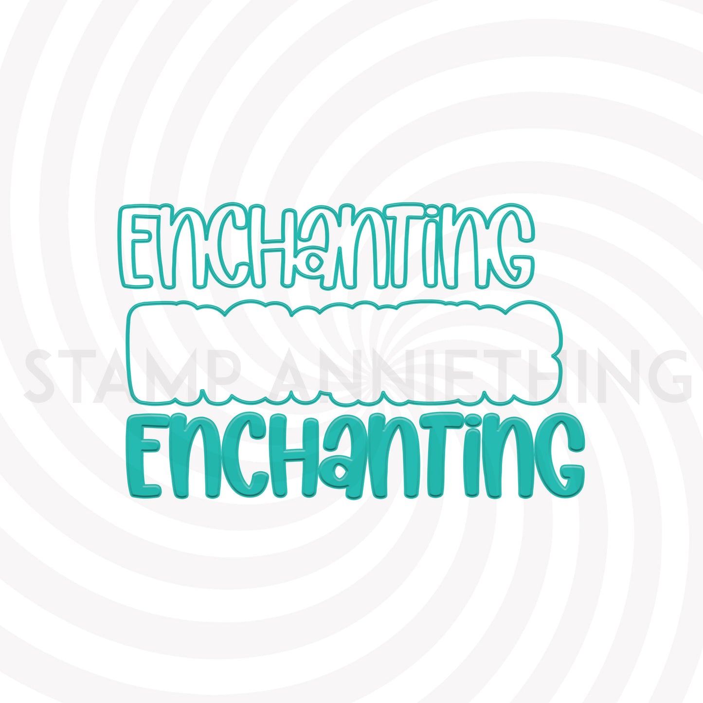 Enchanting Word Die