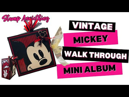 Vintage Mickey Mini Album - REGISTRATION sign up - Class March 15