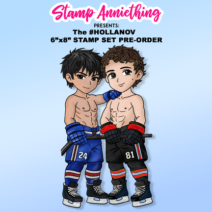 #HOLLANOV 6" x 8" Stamp Set (PRE-ORDER)