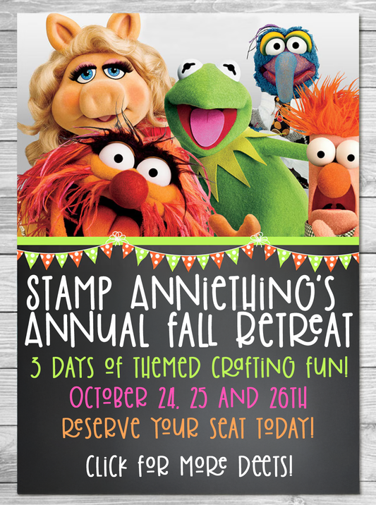 Muppet Mayhem Fall Retreat 2025 - DEPOSIT ONLY!