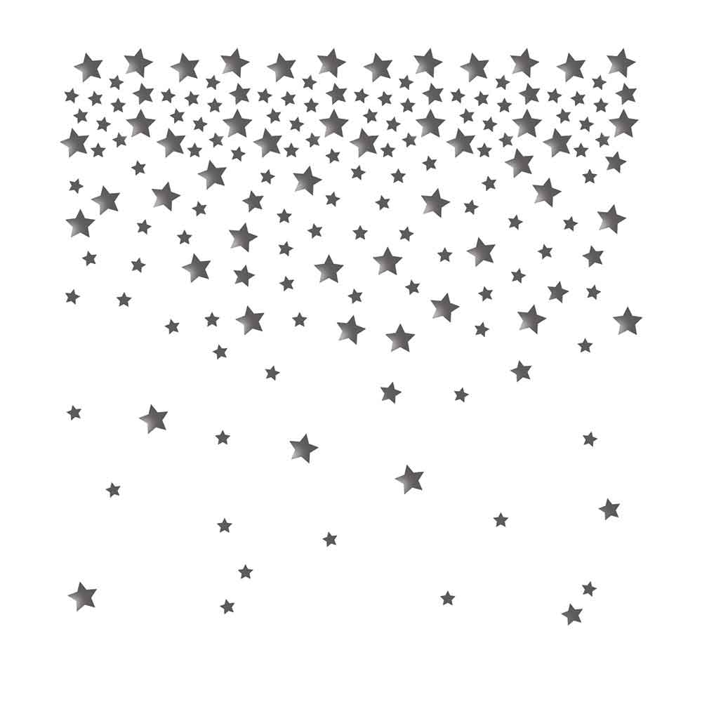 Falling Stars Stencil