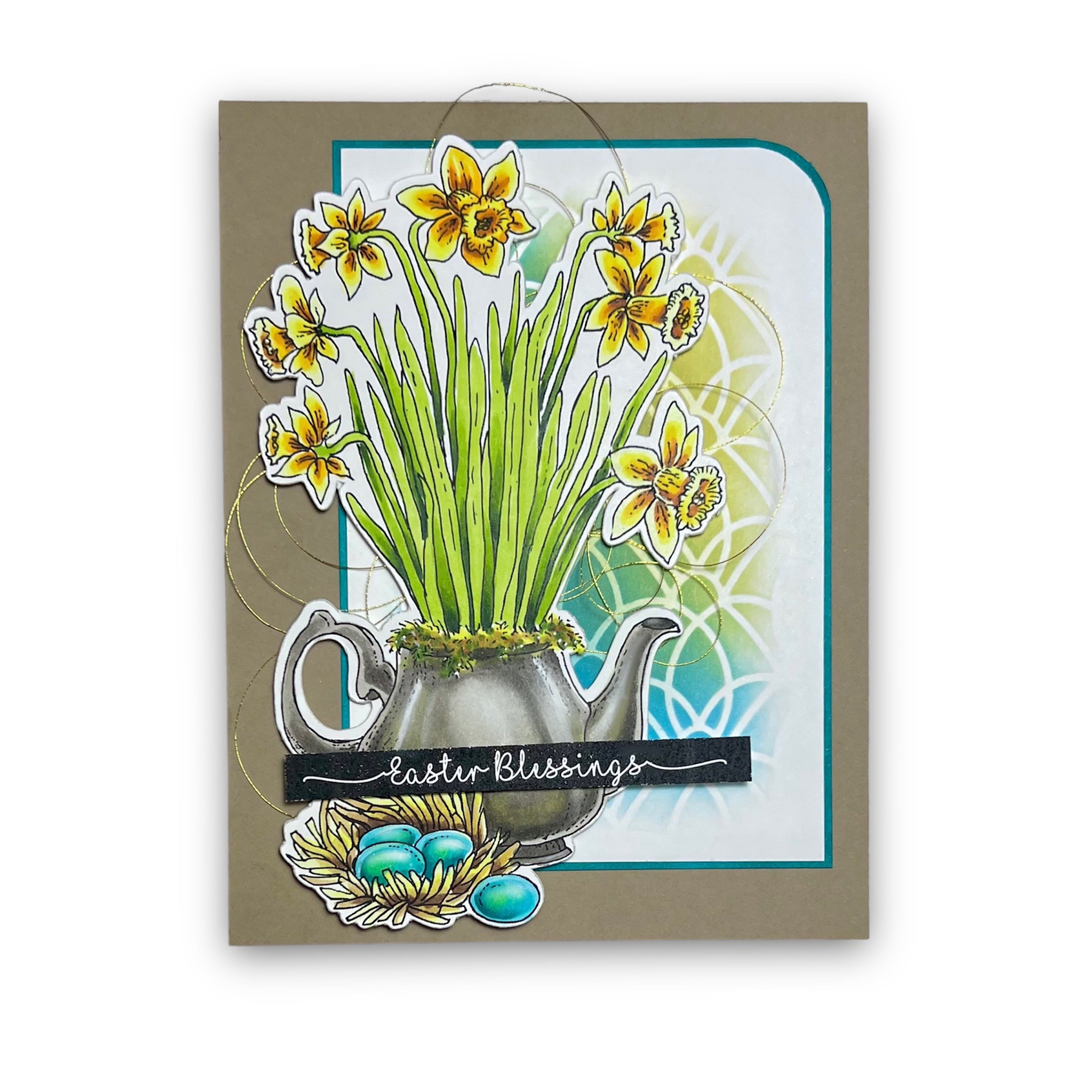 Daffodils in Teapot
