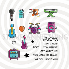 We Will Rock You (Stamp Set Only)