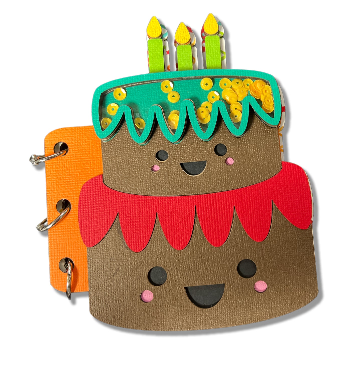 Kawaii Shaker Mini Birthday Cake Album Craft Along VOLUME Kit