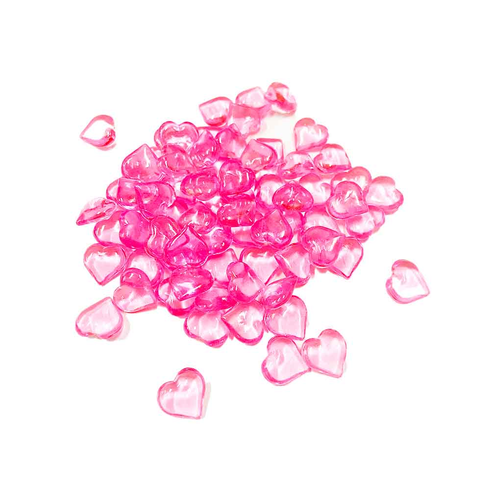 Candy Pink Jelly Hearts