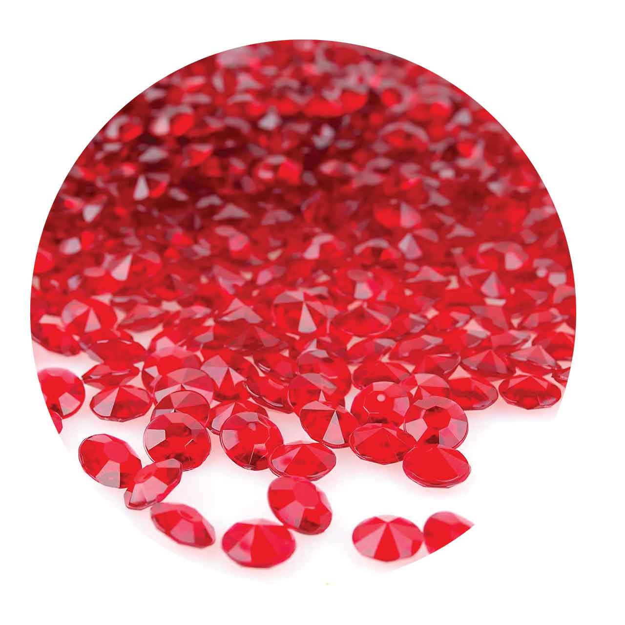 Cherry - 3mm Diamonds